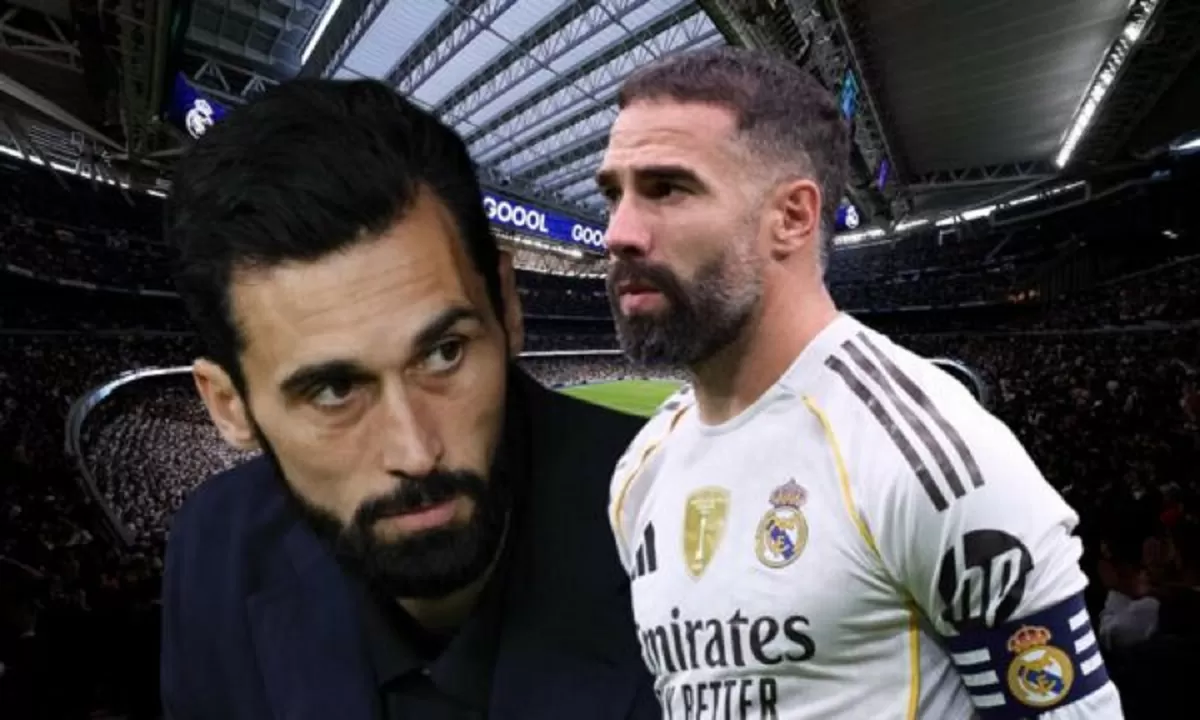 Dani Carvajal termasuk di antara mereka yang berselisih dengan pelatih Alvaro Arbeloa. (gazetaexpress)