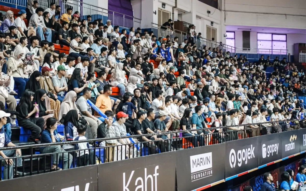 Fanatisme fans semakin menjadi jelang laga playoff IBL Gopay 2026 yang akan dimulai pada 23 Mei 2026. (IBL Indonesia)