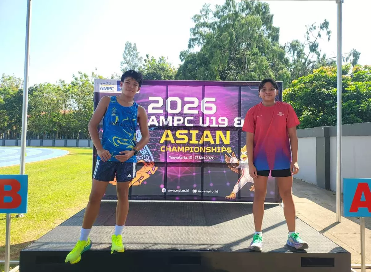  Sarah Azra Handono dan Nathanael Athanasius Edwin menegaskan siap bersaing di Kejuaraan Asia Modern Pentathlon (Asian Modern Pentathlon Championship/AMPC) U-17 dan U-19 2026 di AAU Yogyakarta Mei ini (Modern Pentathlon Indonesia)