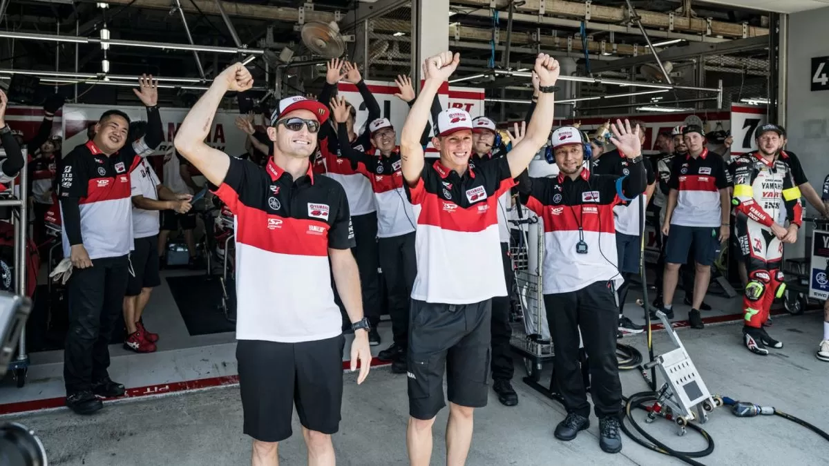 Tim Yamaha saat kembali balap di Suzuka 8 Hours 2025. (WorldSBK)