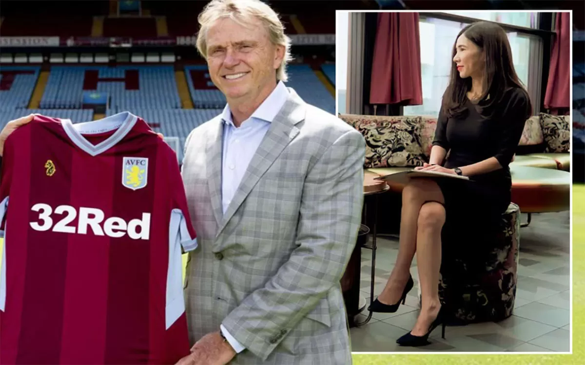 Bos Aston Villa, Wesley Edens, 64 tahun, diperas oleh kekasihnya, Changli Luo.