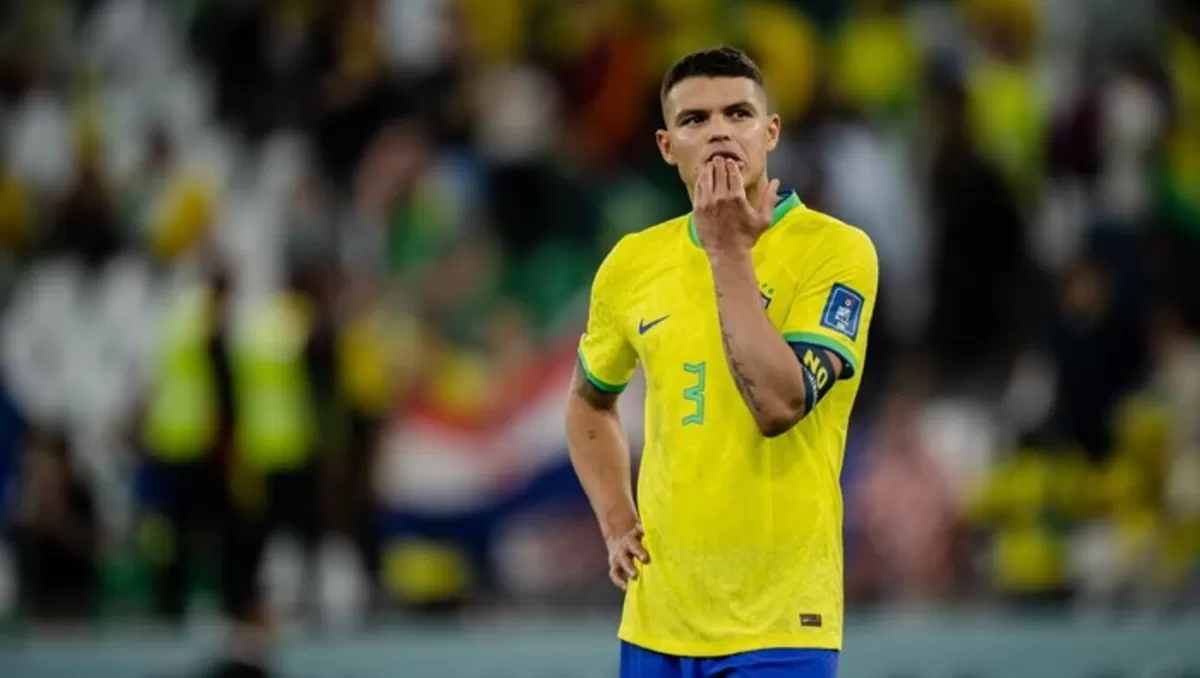 Pemain bertahan Brasil, Thiago Silva. (Getty Images)