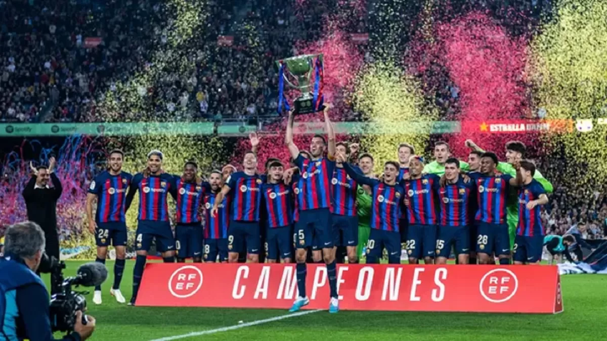 Barcelona juara La Liga musim 2025-2026.