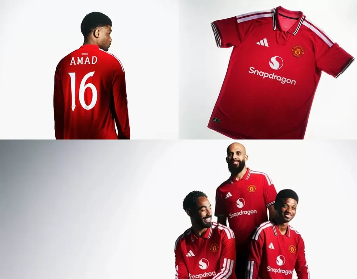Jersey kandang Manchester United untuk musim 2026-2027. (Manchester United)