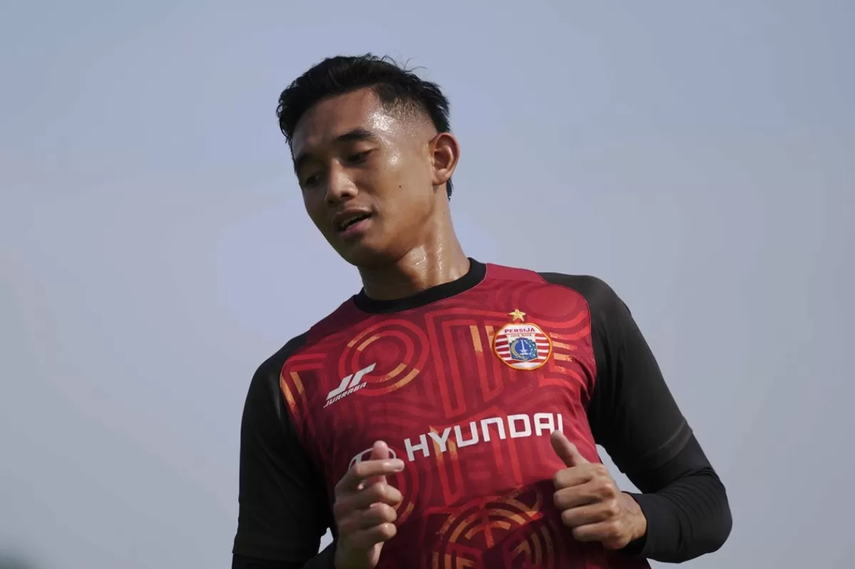 Kapten tim Persija Rizky Ridho (Persija)