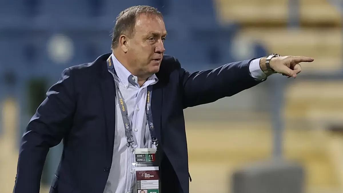 Pelatih Curacao, Dick Advocaat. (Goal)