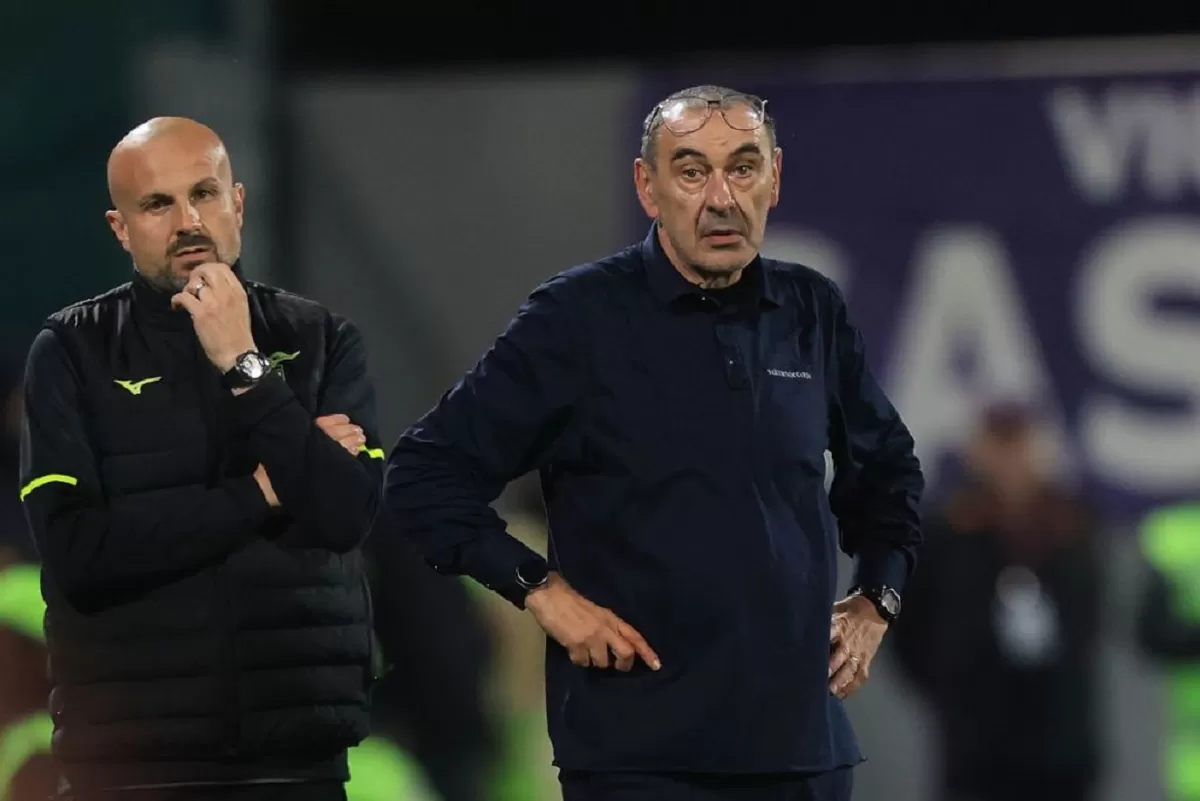 Akankah Maurizio Sarri menepati ancamannya untuk tidak hadir di Stadio Olimpico?