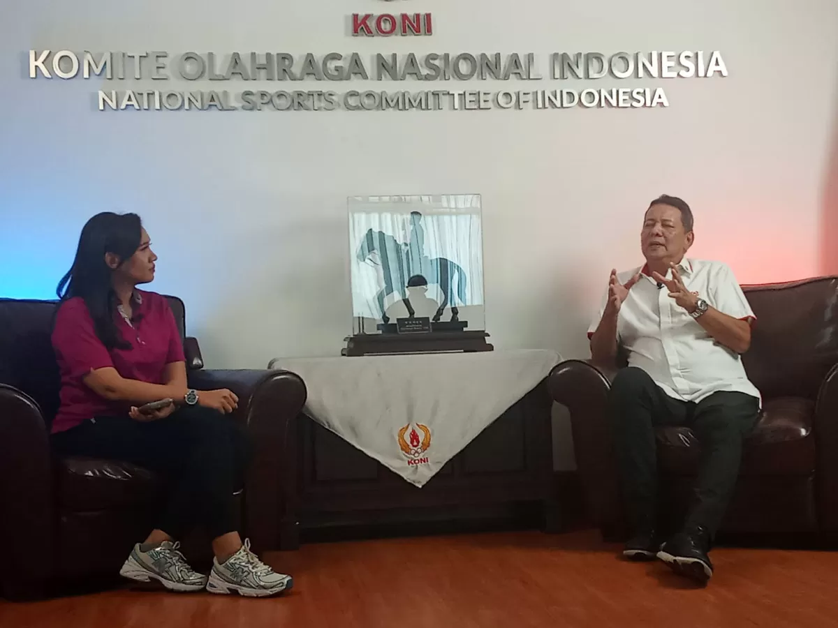 Sekjen KONI Pusat Drs. Tubagus Lukman Djajadikusuma, MEMOS menegaskan Indonesia harus punya pondasi yang kuat sport nation untuk menjadi bangsa olahraga.