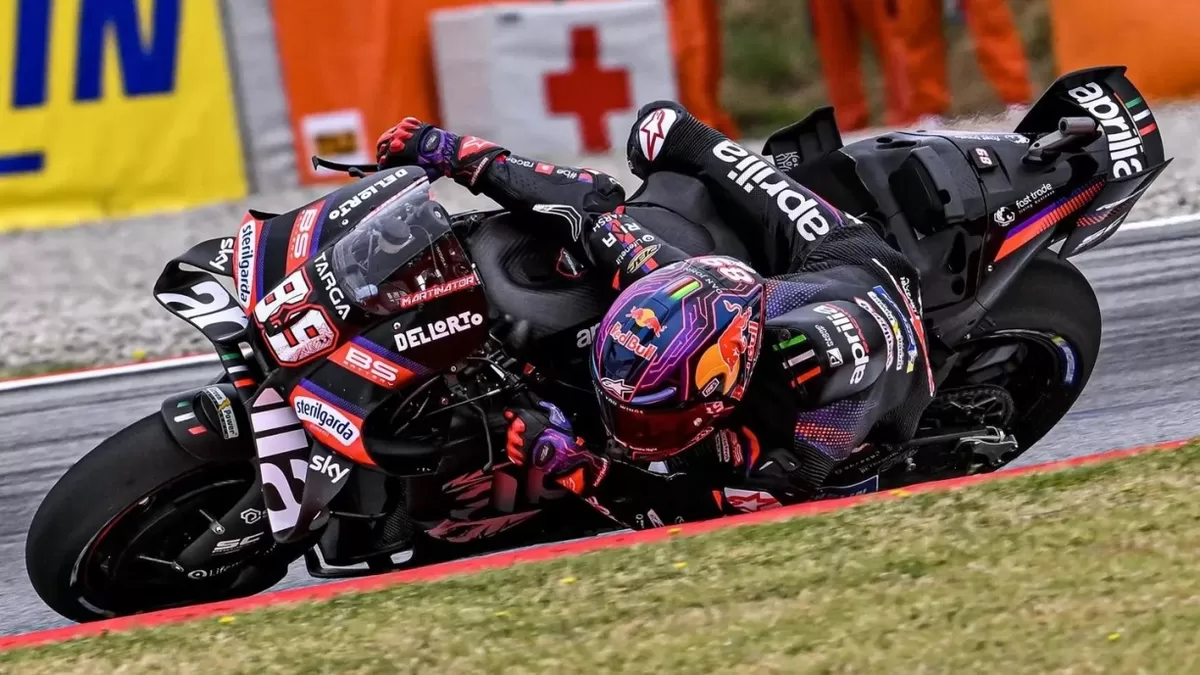 Jorge Martin alami dua kecelakaan di sesi latihan GP Catalunya. (MotoGP)