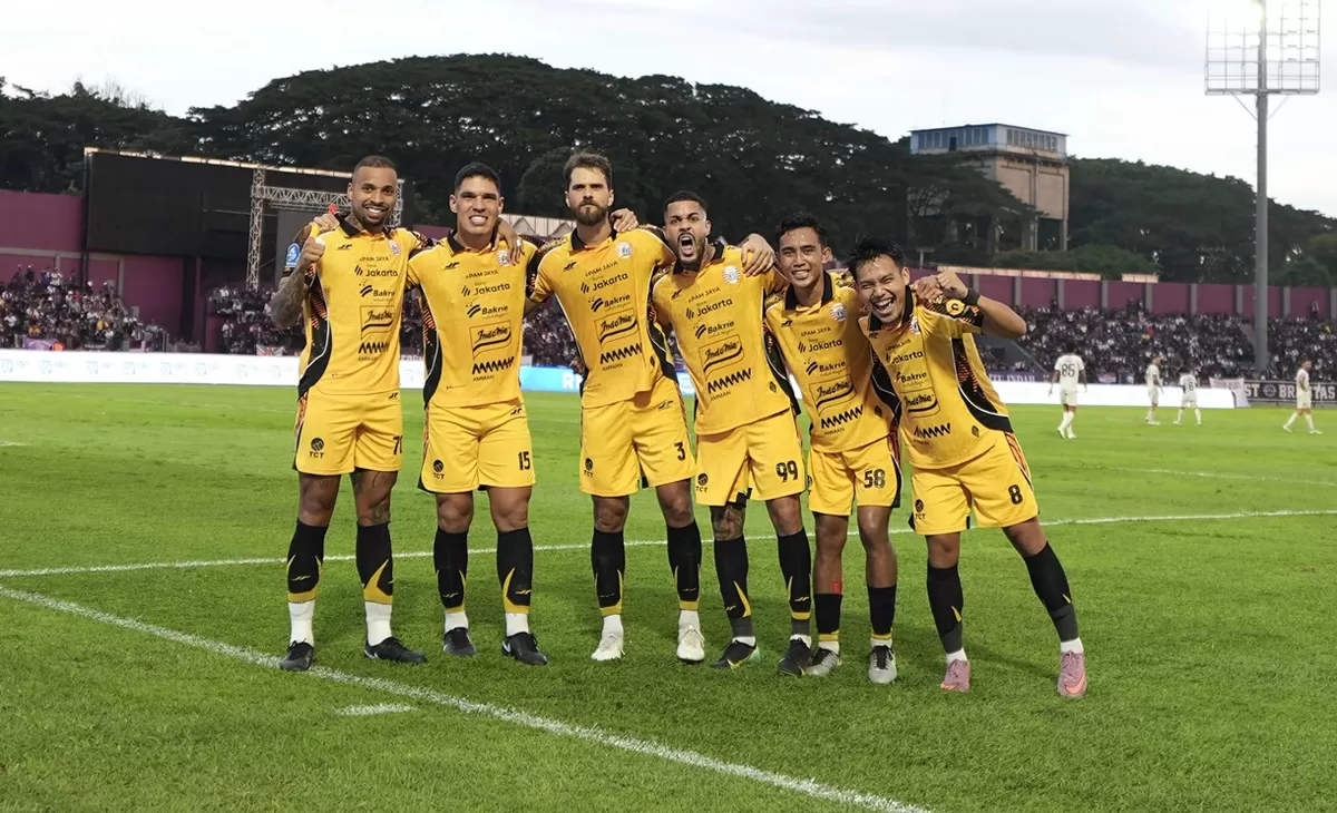 Persija kalahkan Persik Kediri 3-1 di pekan ke-33 Super League 2025/26. (Persija)