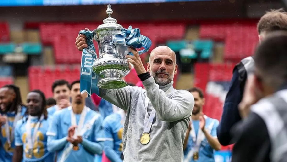 Manajer Manchester City, Pep Guardiola. (Getty Images)