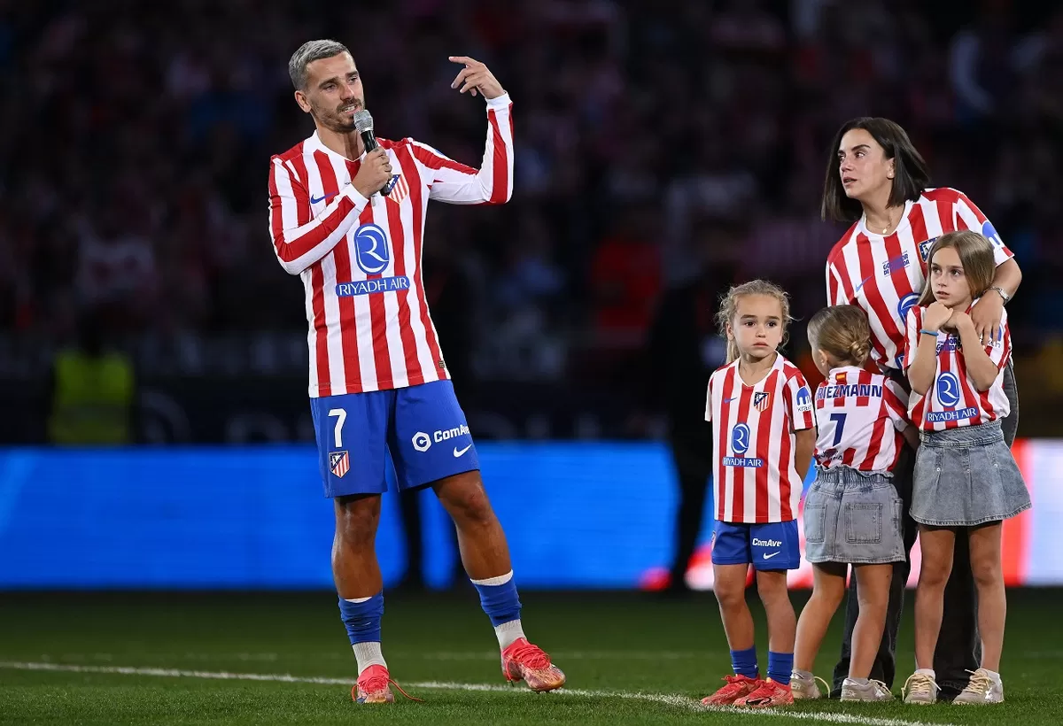 Antoine Griezmann pamit dari Atletico Madrid.