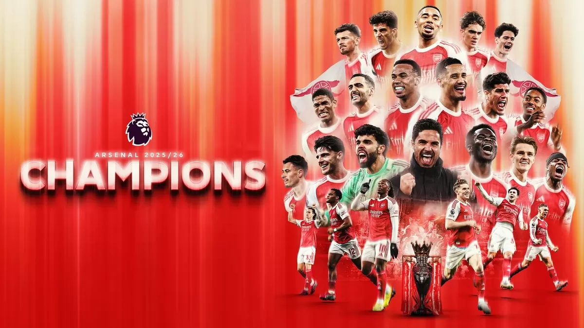 Arsenal Juara Liga Primer Inggris 2025/26. (Premier League)