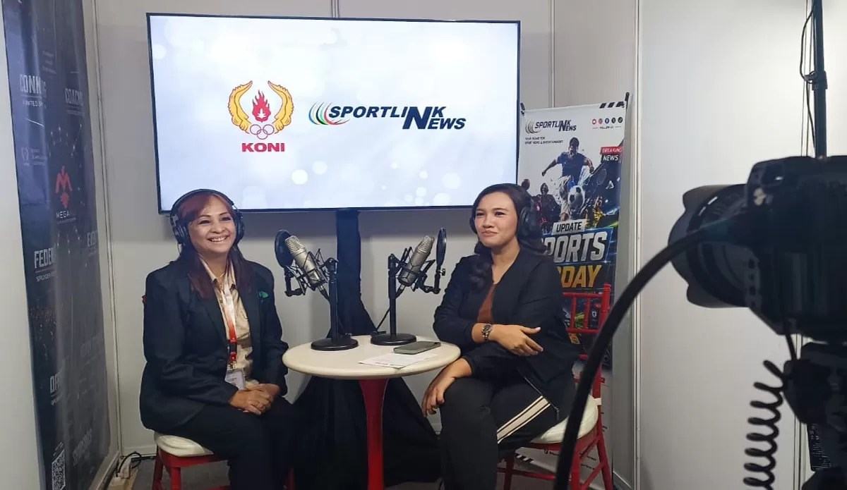 Ketua Harian PB FAJI, Amalia Yunita, dalam podcast SportlinkNews.