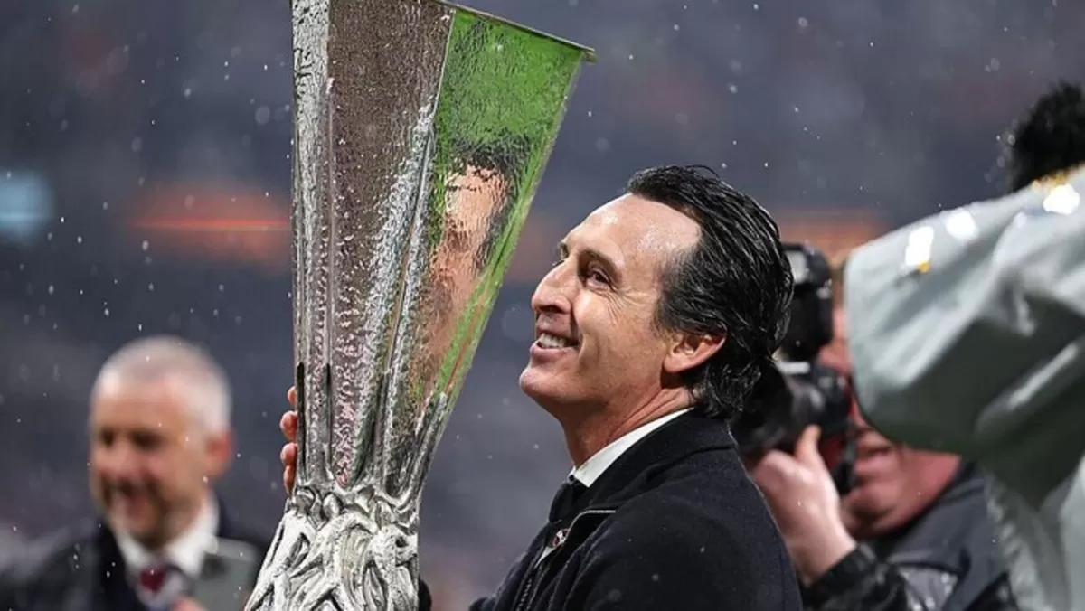 Pelatih Aston Villa, Unai Emery. (AFP)
