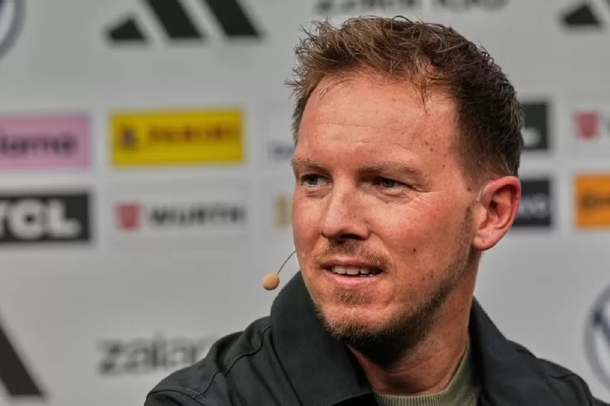 Pelatih Julian Nagelsmann mengadakan konferensi pers dengan Federasi Sepak Bola Jerman untuk mengumumkan 26 pemain yang dipanggil untuk Piala Dunia 2026.