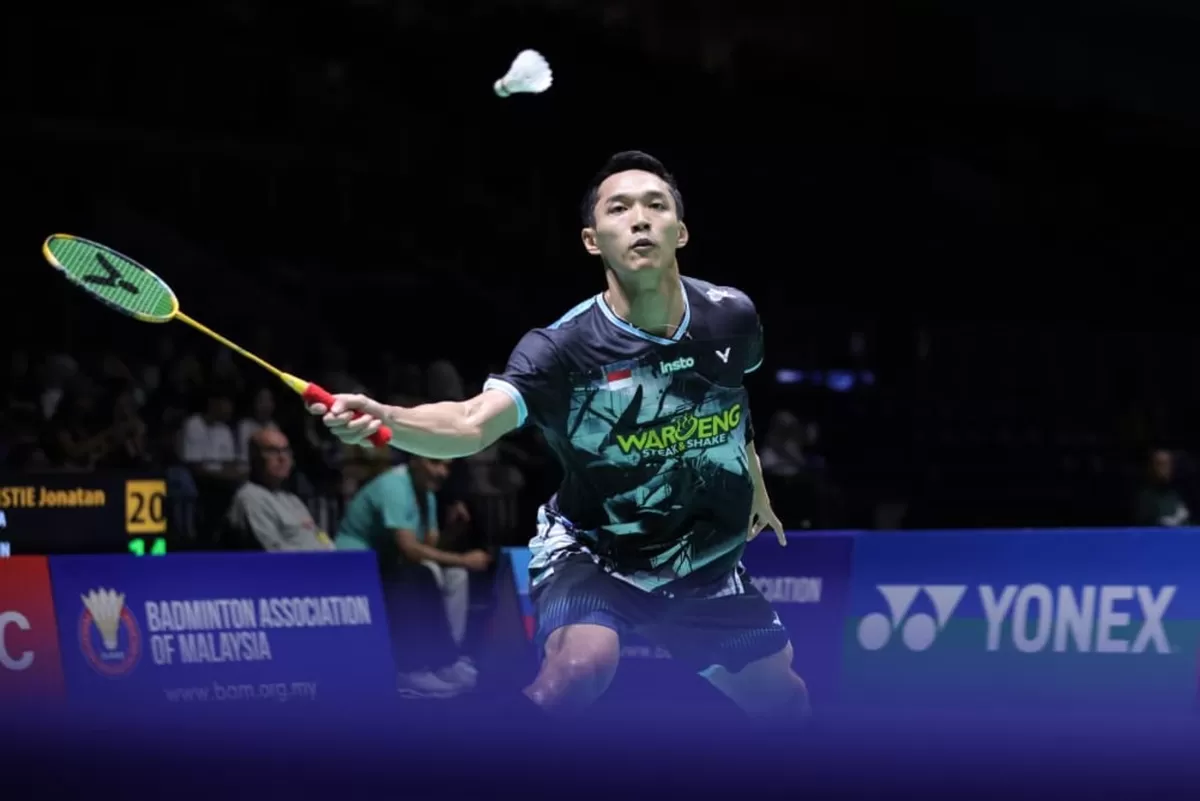Setelah tersingkir di Malaysia Masters 2026, tunggal putra Indonesia, Jonatan Christie langsung alihkan fokus ke Singapore Open 2026, 26-31 Mei mendatang.  (PBSI)