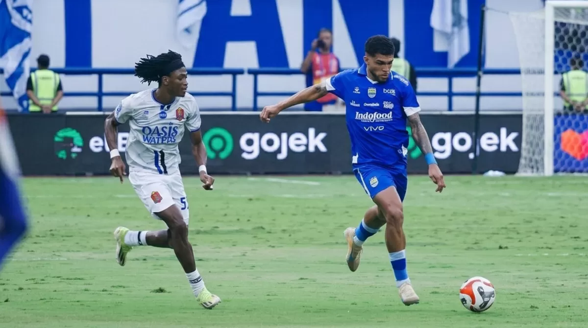 Persib vs Persijap. (Persib)