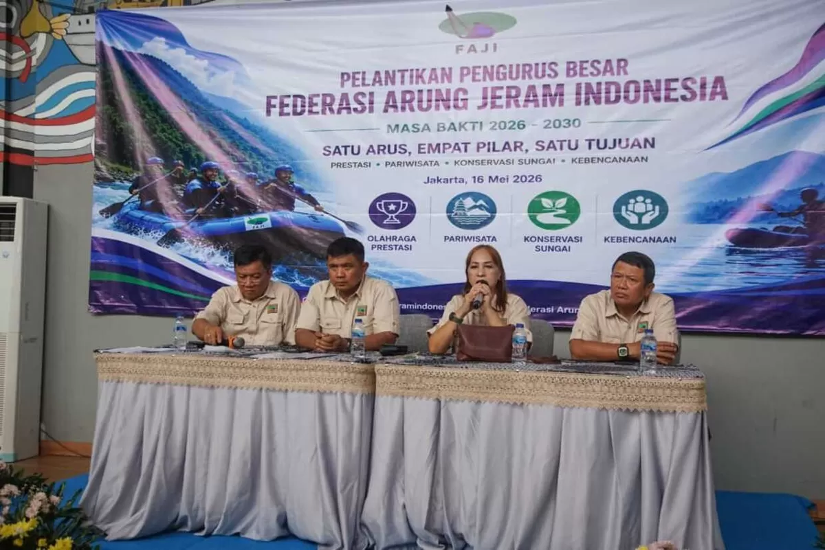 Rapat pleno PB FAJI untuk persiapan PON XXII/2028 NTB-NTT usai pelantikan pengurus baru di Jakarta, akhir pekan lalu.  (PB FAJI)