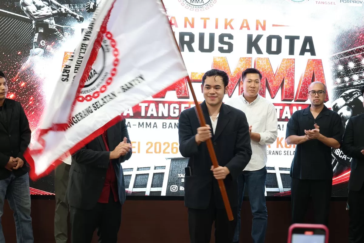 Raya Sahetapy resmi dilantik sebagai Ketua Umum IBCA MMA Kota Tangerang Selatan masa bakti 2026&ndash;2030
