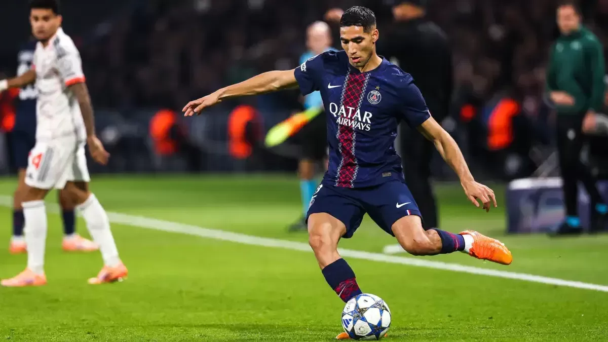 Pemain PSG, Achraf Hakimi. (Foot Africa)