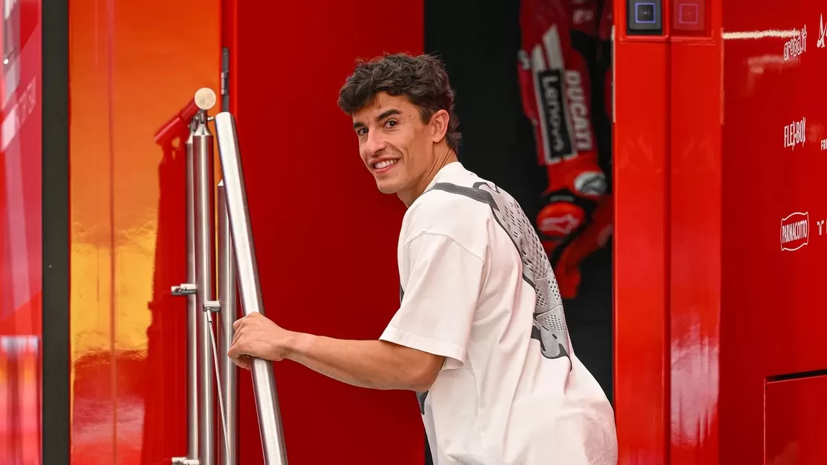Marc Marquez lolos tes medis dan siap turun di FP1 GP Italia. (MotoGP)
