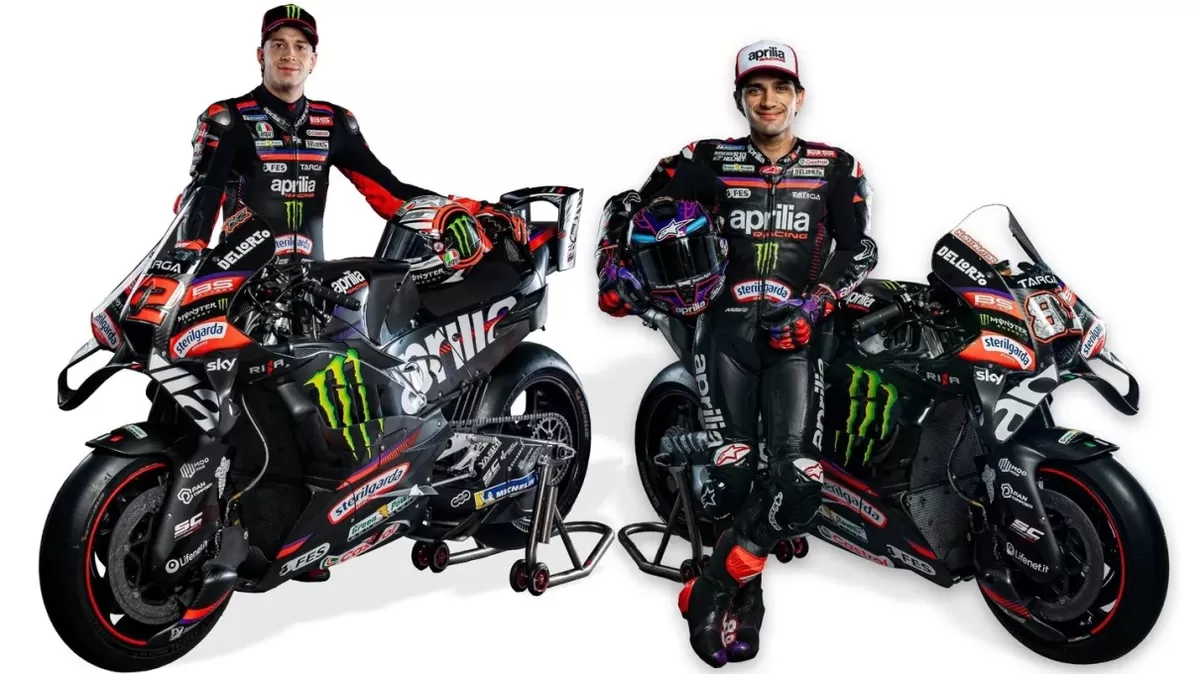 Aprilia resmi jalin kemitraan dengan Monster Energy di GP Italia. (MotoGP)