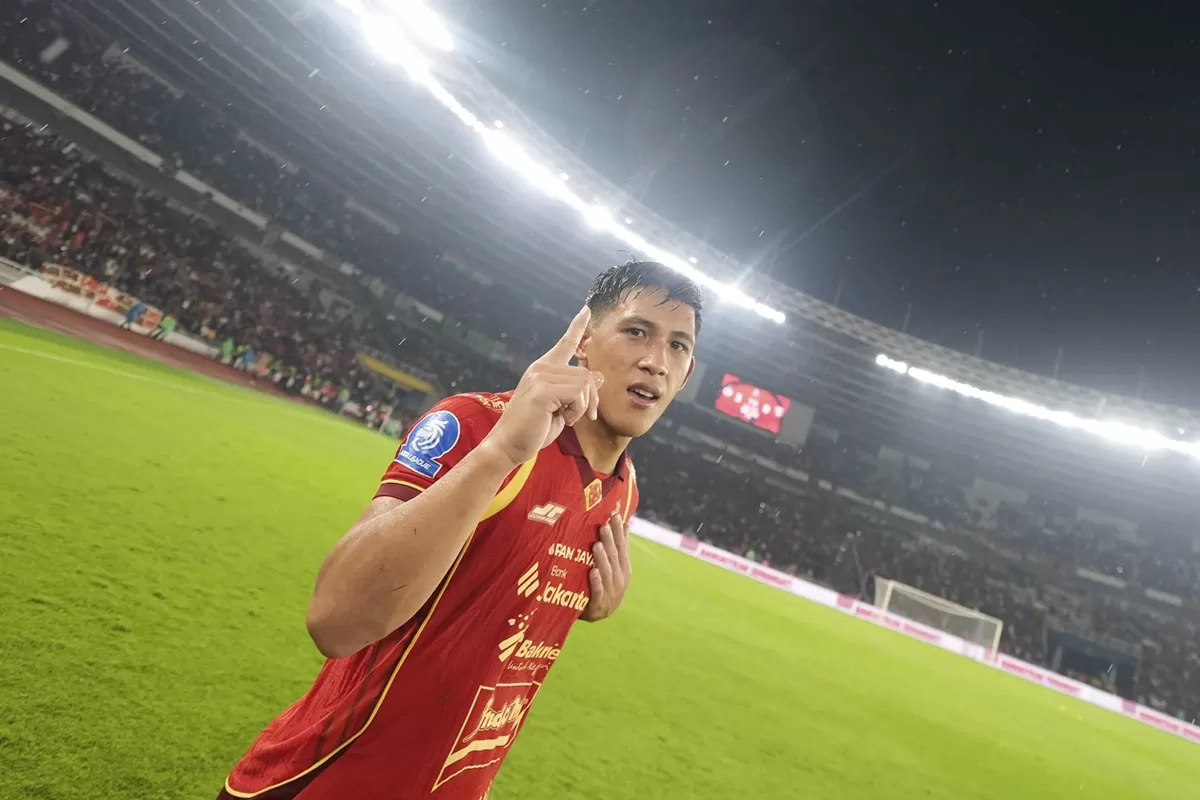 Dapat panggilan Timnas Indonesia, Eksel Runtuhaku siap berjibaku untuk Merah Putih. (Persija)