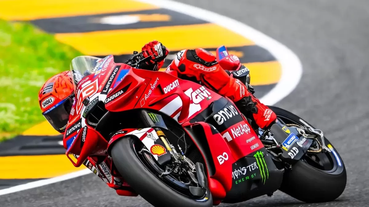 Marc Marquez sukses jalani FP1 GP Italia di Sirkuit Mugello. (MotoGP)