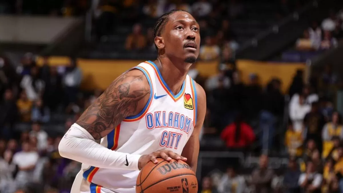 Oklahoma City Thunder kehilangan Jalen William di laga penentu Final Barat, versus San Antonio Spurs, Sabtu, 31 Mei waktu setempat.  (Getty Images)