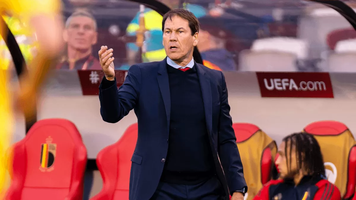 Pelatih Belgia, Rudi Garcia. (UEFA)