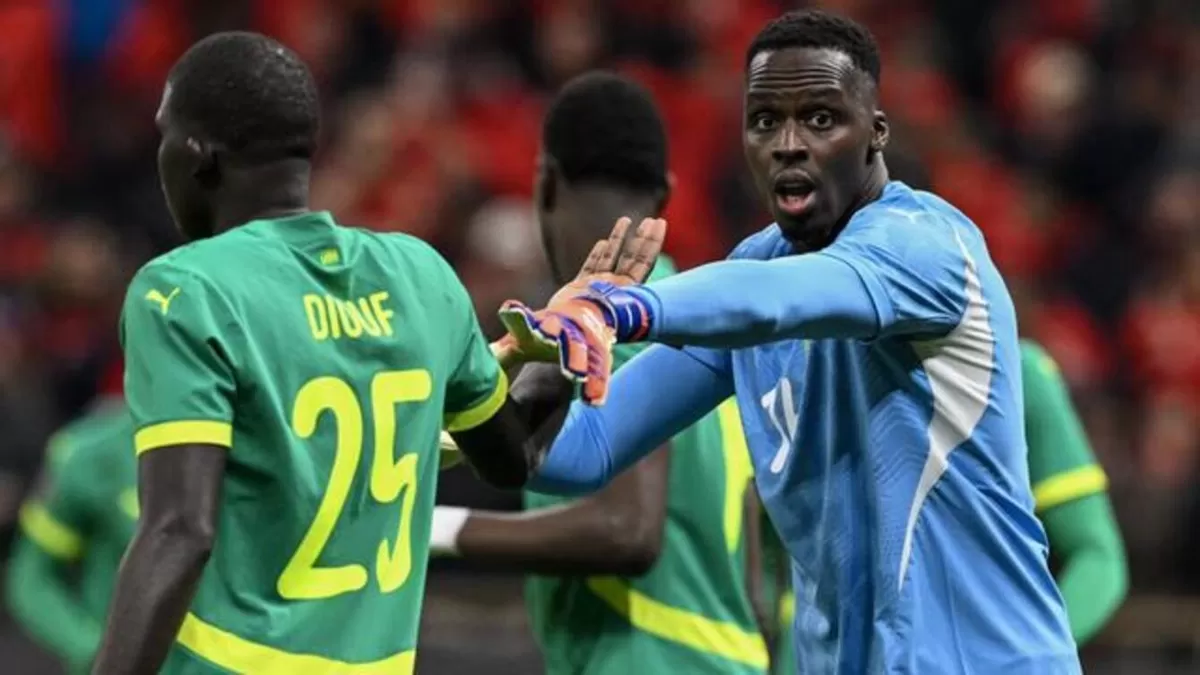 Kiper Senegal, Edouard Mendy. (AFP)
