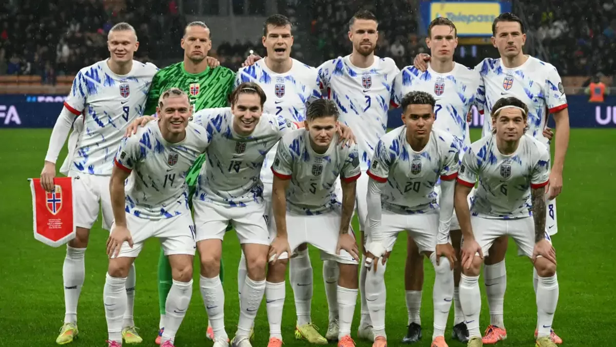 Timnas Norwegia. Hampir tiga dekade hanya menjadi penonton di panggung terbesar sepak bola dunia, Norwegia akhirnya kembali ke Piala Dunia 2026. (Getty Images)