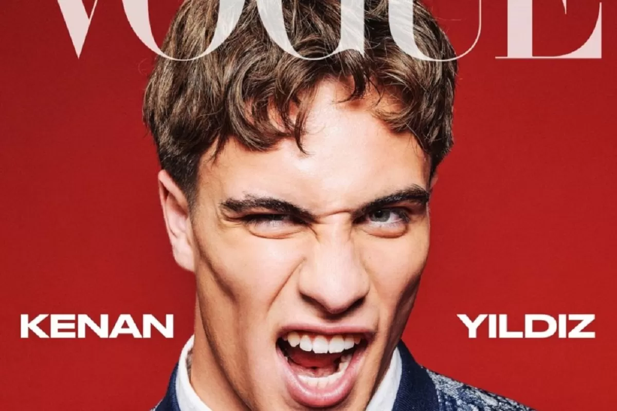 Kenan Yildiz tampil dalam pemotretan untuk Vogue Turkiye.
