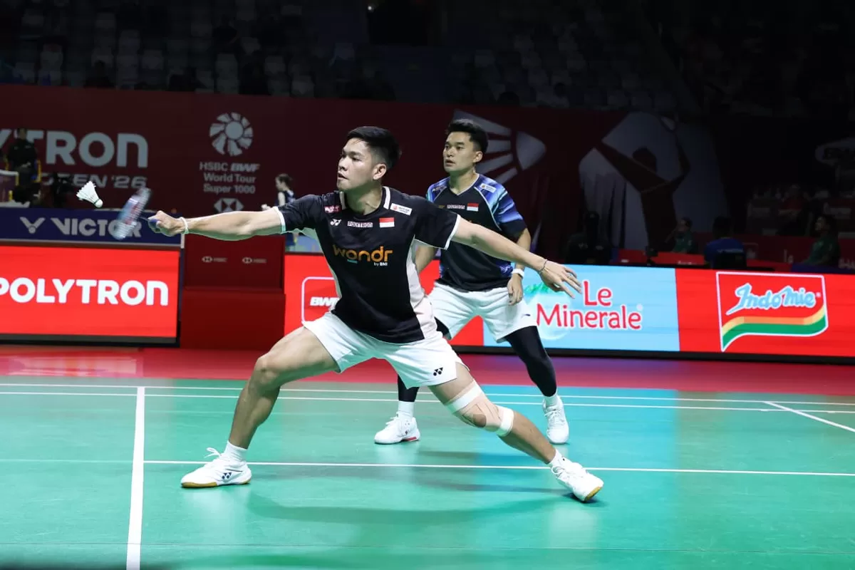 Ganda putra Indonesia, Leo Rolly Carnando/Daniel Marthin harus menelan pil lahir setelah langsung tersingkir di babak pertama Indonesia Open 2026, 2 Juni. Banyak kesalahan sendiri jadi biang kerok.
