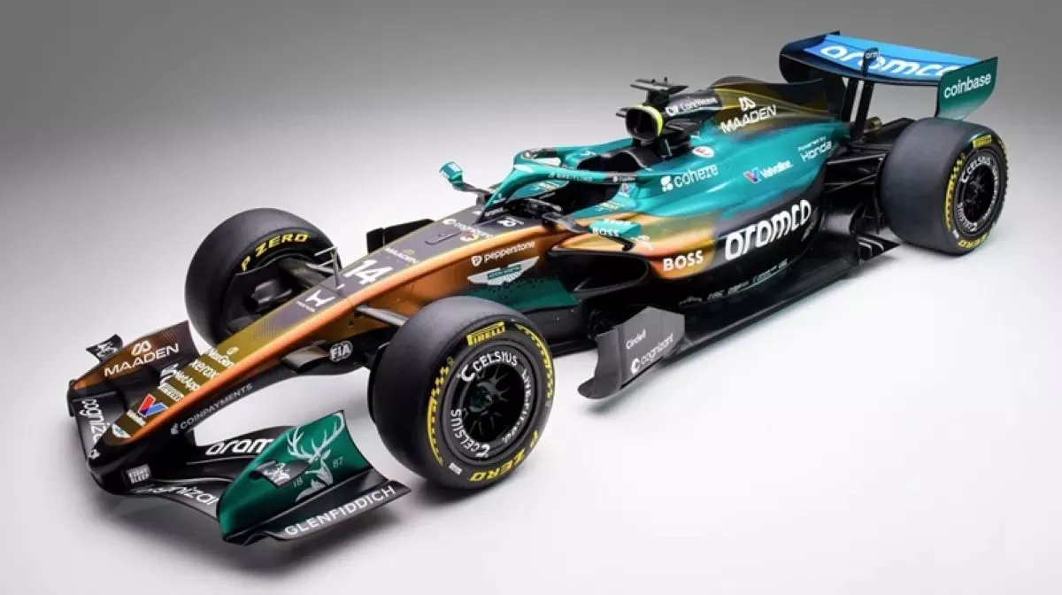 Aston Martin akan kenakan livery khusus selama GP Monaco. (Aston Martin F1)