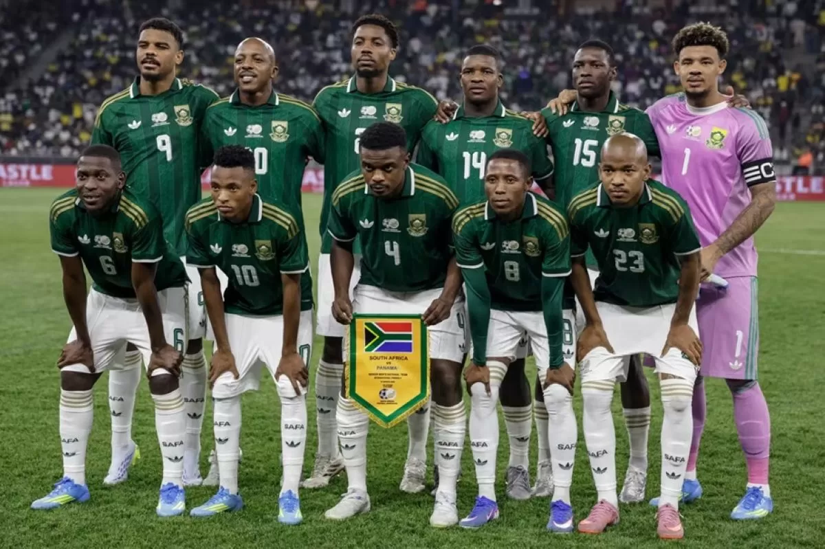 Skuat Timnas Afrika Selatan siap menggoyang Piala Dunia 2026. (FIFA)