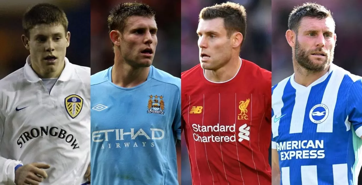 Pemain Brighton and Hove Albion James Milner resmi undur diri dari Liga Primer. (Premier League)
