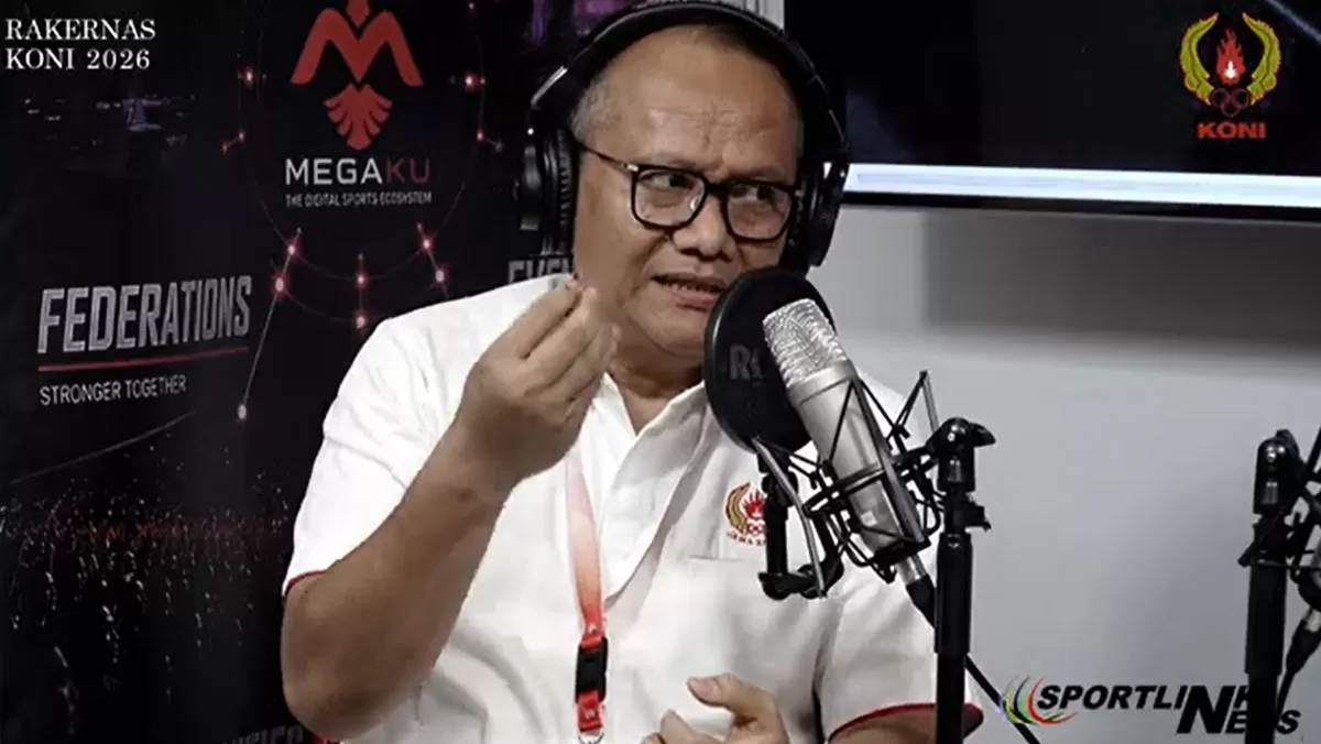 Ketua KONI Jawa Barat, Muhammad Budiana memberikan pandangannya mengenai evaluasi PON 2024 untuk perbaikan di PON selanjutnya di NTT-NTB pada 2028, pada podcast SportlinkNews.
