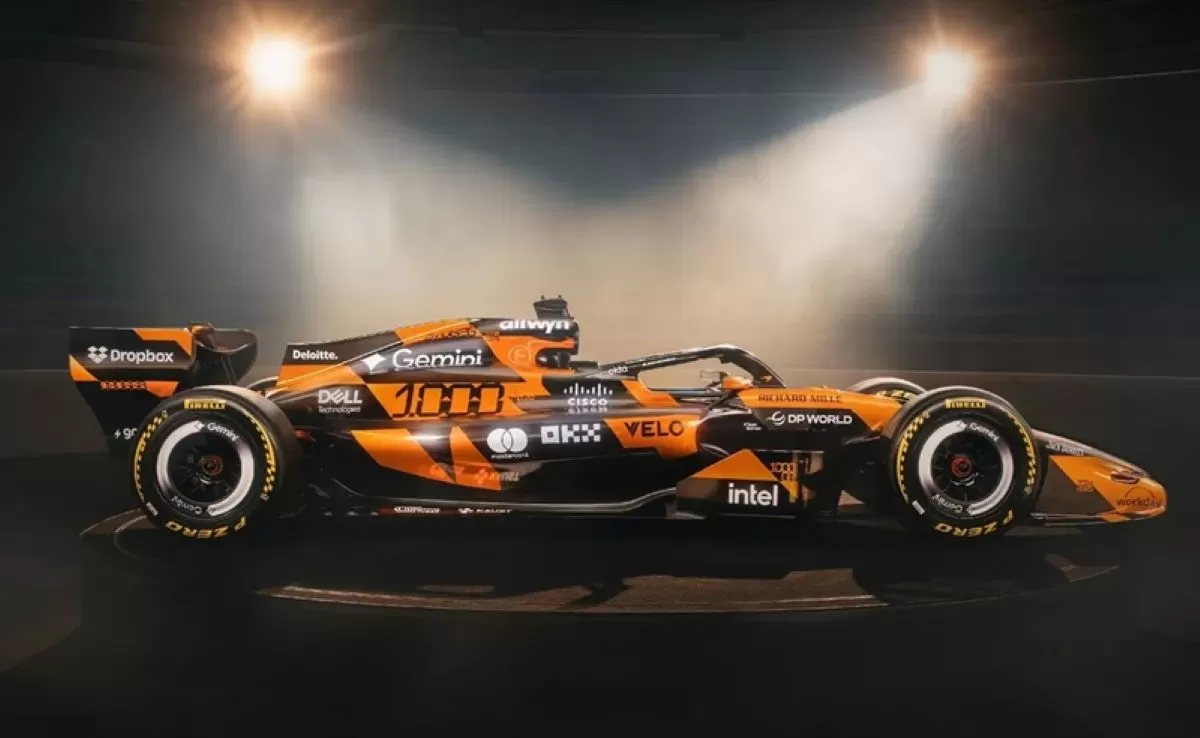 McLaren gunakan livery spesial di GP Monaco 2026. (McLaren )