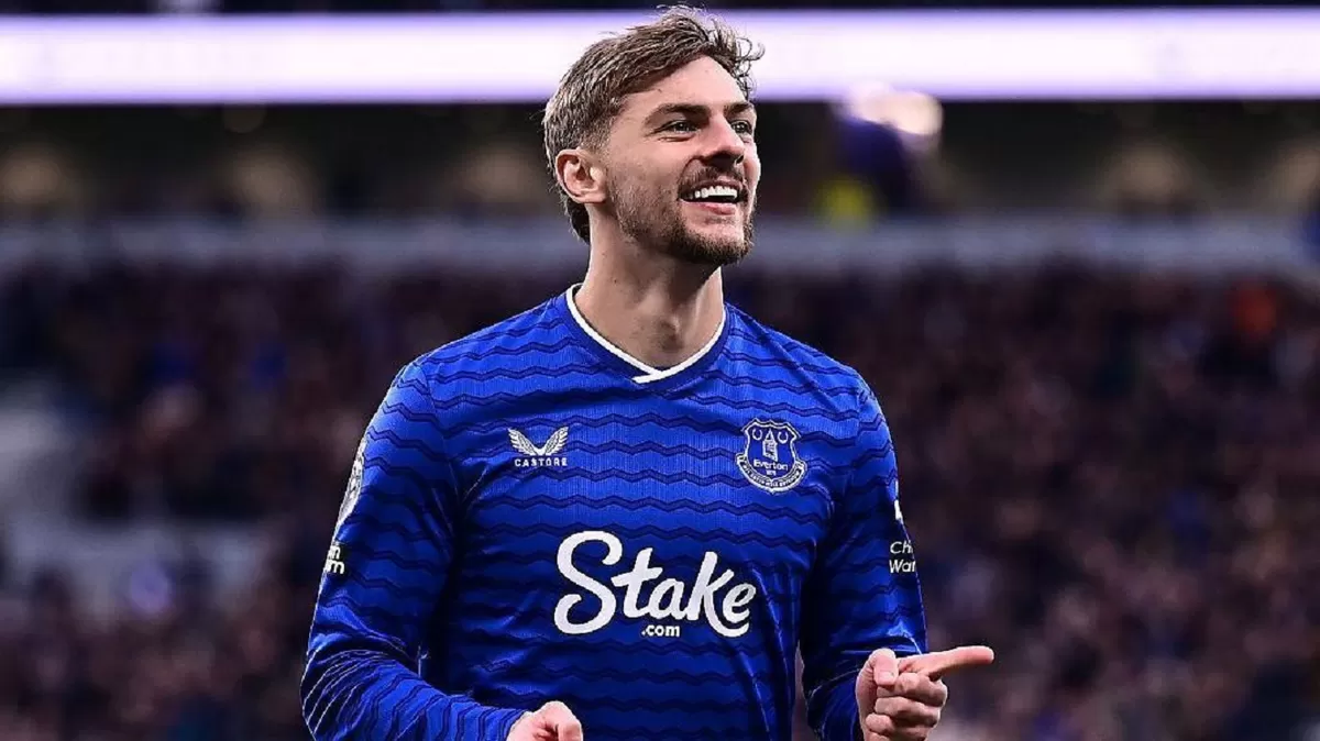 Kiernan Dewsbury-Hall, pesepak bola Inggris yang bermain untuk Everton.