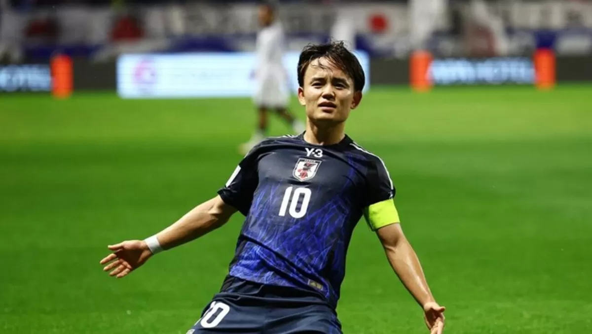 Pemain Jepang, Takefusa Kubo. (Reuters)