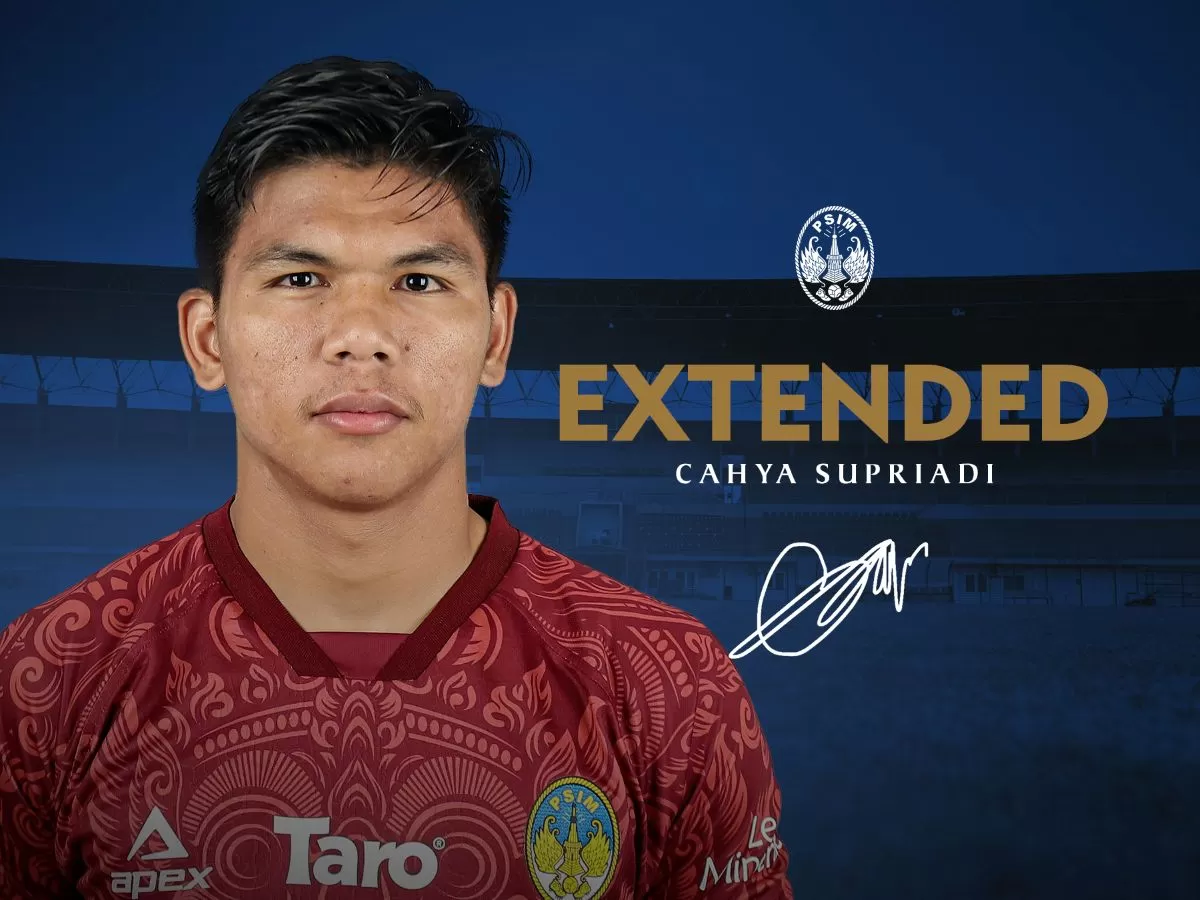 Cahya Supriadi perpanjang kontrak dengan PSIM Jogja untuk dua musim. (PSIM Jogja)