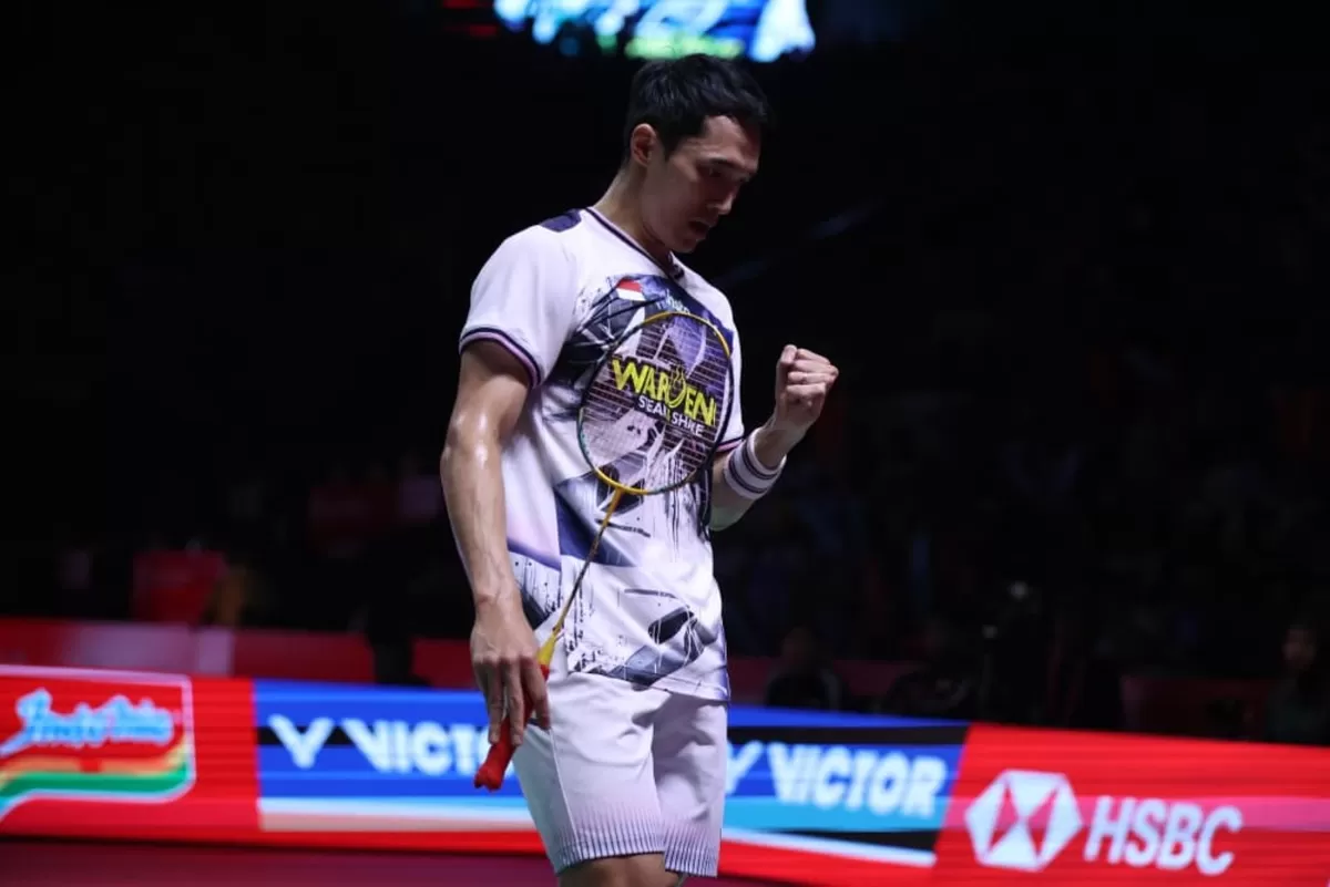 Jelang final Indonesia Open 2026, Jonatan Christie bagikan pesan khusus kepada para atlet muda yang tengah berjuang menghadapi pasang surut karier.