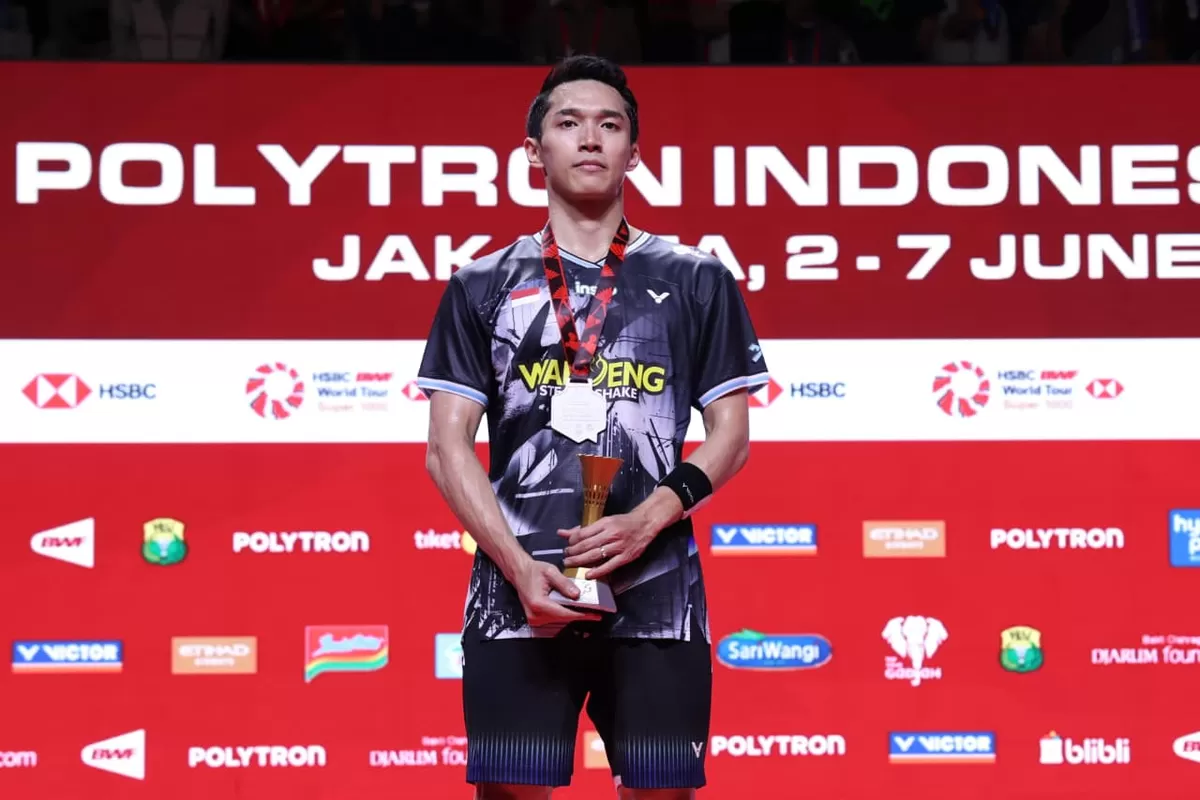 Jonatan Christie akan mengambil jeda istirahat sejenak dari bulu tangkis untuk menyegarkan fisik dan mental, setelah hasil yang kurang bagus di Indonesia Open 2026, Minggu, 7 Juni.