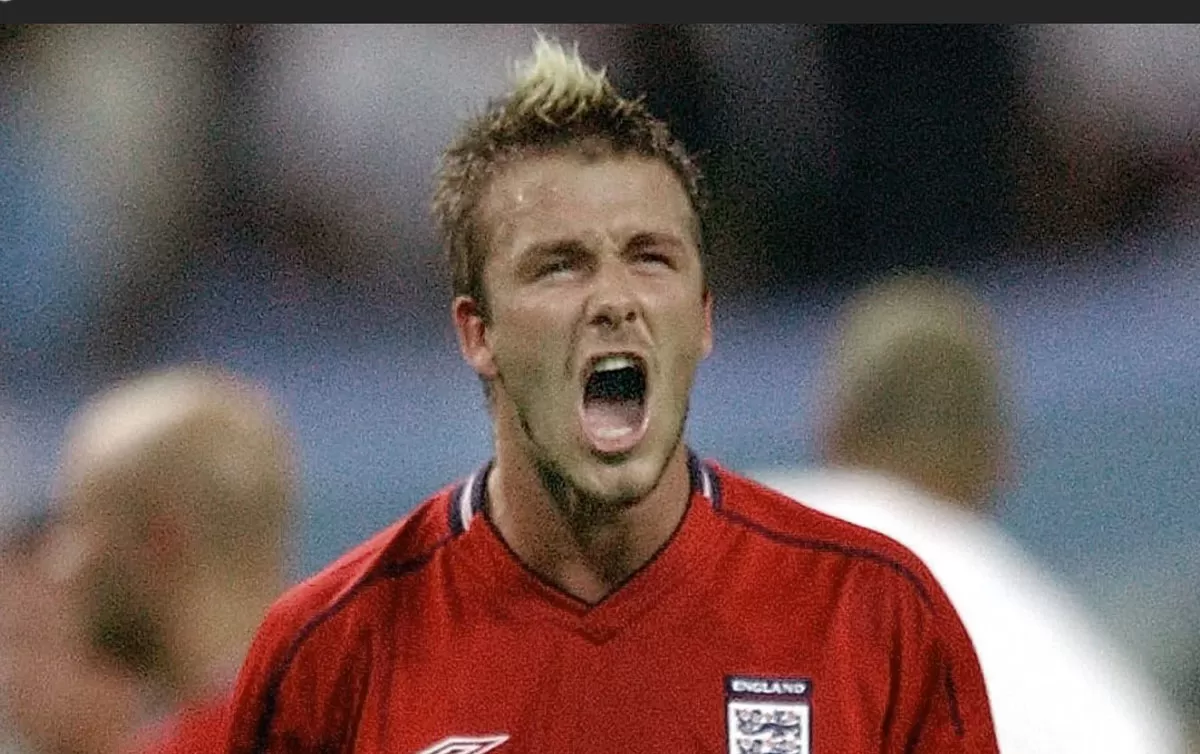 David Beckham adalah pemenang dalam kontes gaya rambut di Piala Dunia.