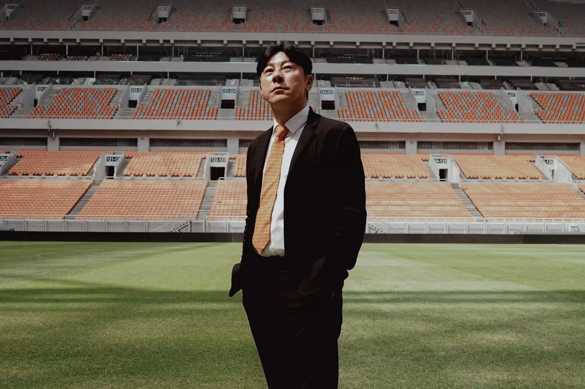 Pelatih Shin Tae-yong bawa misi penting lainnya bagi Persija. (Persija)