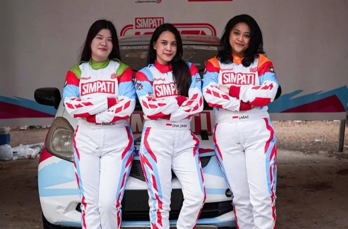 Debut Simpati Women Rally Team (SWRT) di Kejurnas Sprint Rally 2026 Putaran 2.  (Istimewa)