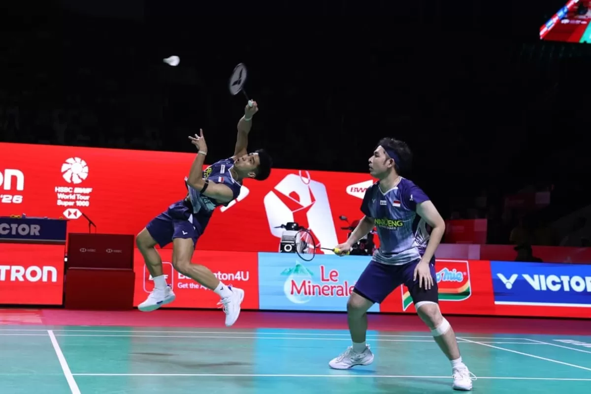 Dari tiga pasang yang bermain di hari pertama Australia Open, hanya Sabar/Reza yang melaju ke babak kedua, di Sydney, 8 Juni 2026.