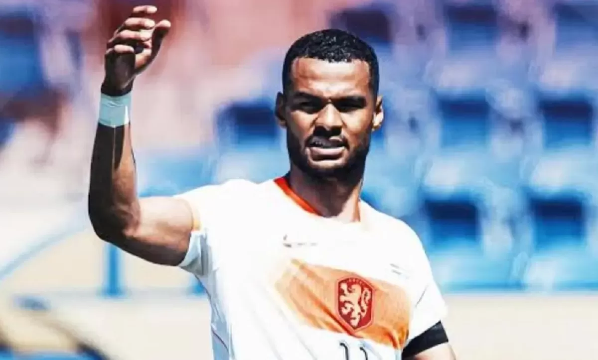 Cody Gakpo yang tampil gemilang dengan mencetak dua gol dalam kemenangan 2-1 Belanda atas Uzbekistan.